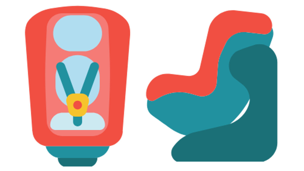 Group 1 car seat graphic