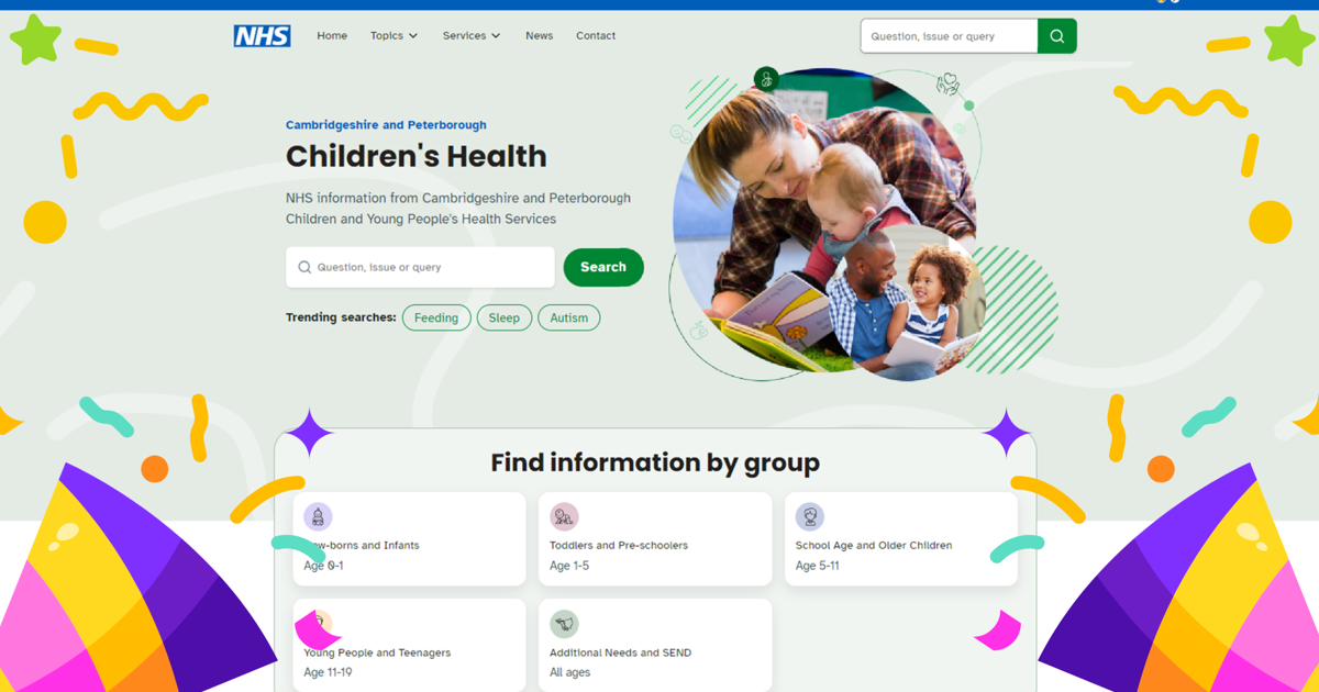 Cambridgeshire Peterborough Children’s Health A Platform for Families
